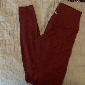 Deep purple Align Leggings